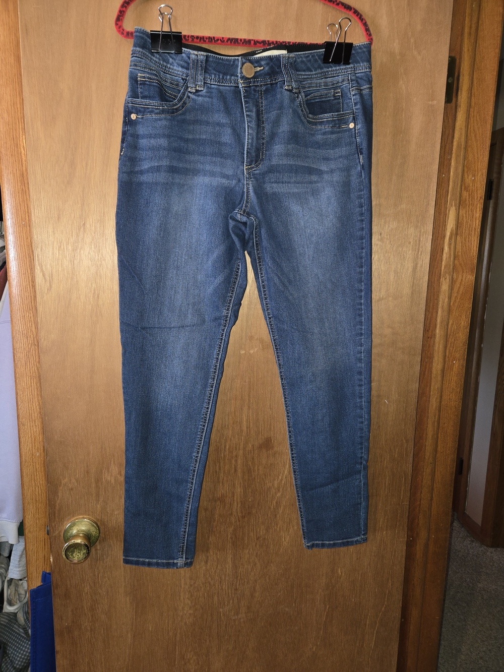 Democracy Size 12 Indigo Skinny Stretch Jeans